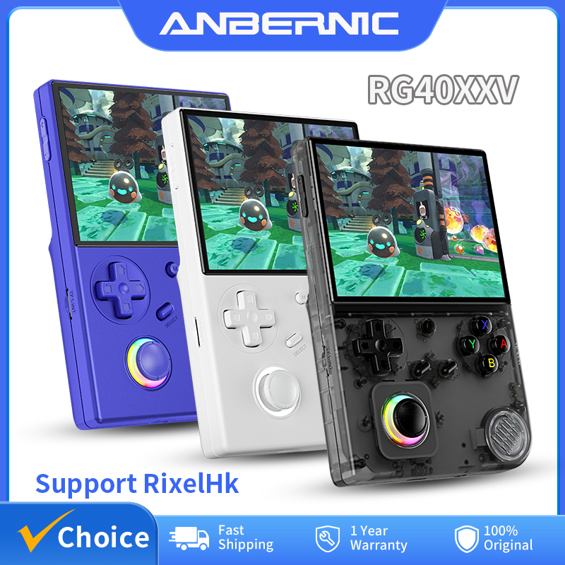 Retro Gaming Theme - ANBERNIC RG40XXV Konsol Game Genggam Retro