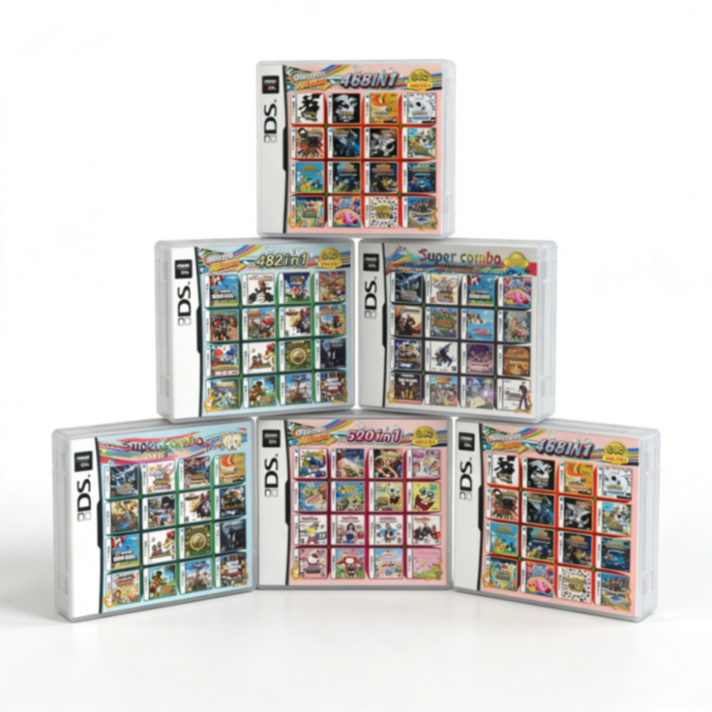 Retro Gaming Machine - •Kartrid Multi-Game Bertema Pokemon Untuk DS/3DS/NDSL/2DS