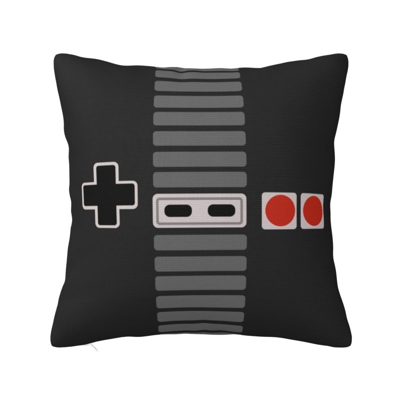 Retro Gaming Lounge - Sarung Bantal Pengendali Game Antik Retro