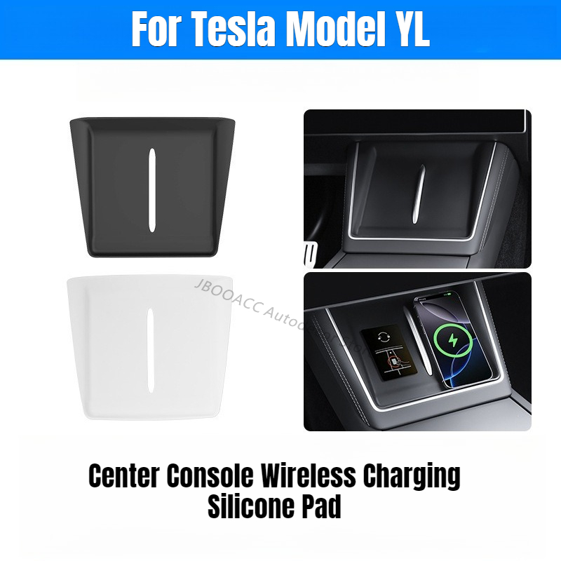 Console Dust Cover - Untuk Tesla Model YL Bantalan Silikon