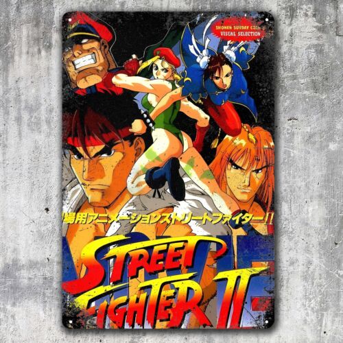 Retro Gaming Videos - Poster Logam Video Game Retro Street