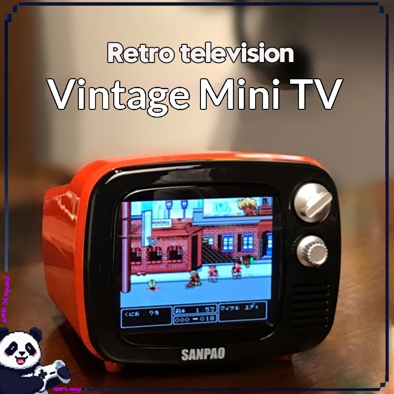 Retro Gaming Tv - Meja TV Mini Gaming Retro dengan