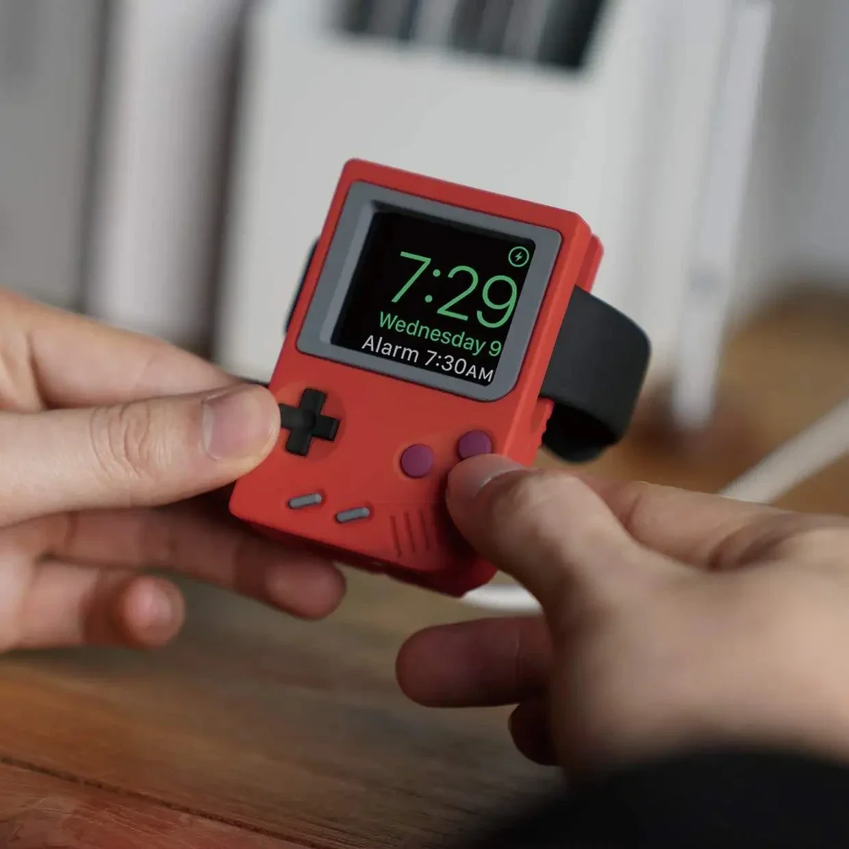 Retro Gaming Machine - Penyangga Silikon untuk Dudukan Pengisi Daya