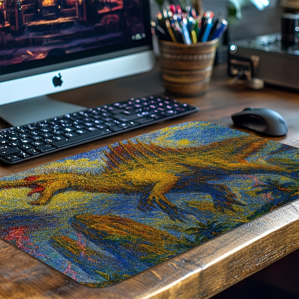 Retro Gaming Keyboard And Mouse - Alas Mouse Gaming Retro Spinosaurus Anti-Selip,