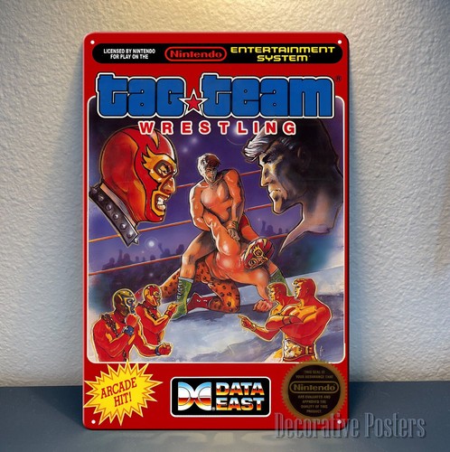 Retro Gaming Videos - Y1, Poster Logam Game Video Retro