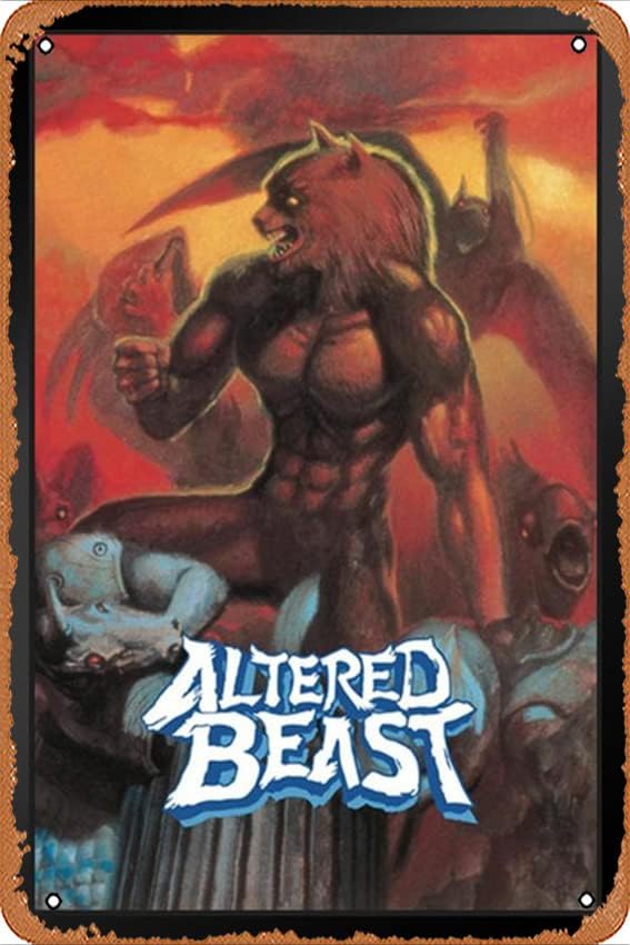 Poster Logam Retro Tin Sign Al - Retro Gaming Videos ulasan dan harga