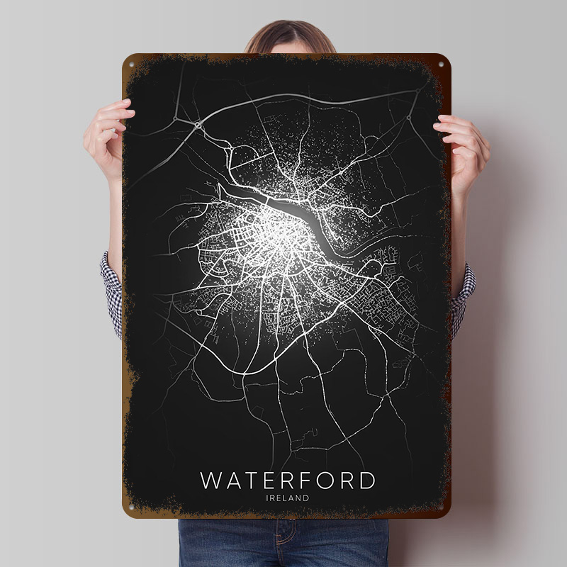 Poster Cetak Waterford Irlandi - Retro Gaming Ireland ulasan dan harga