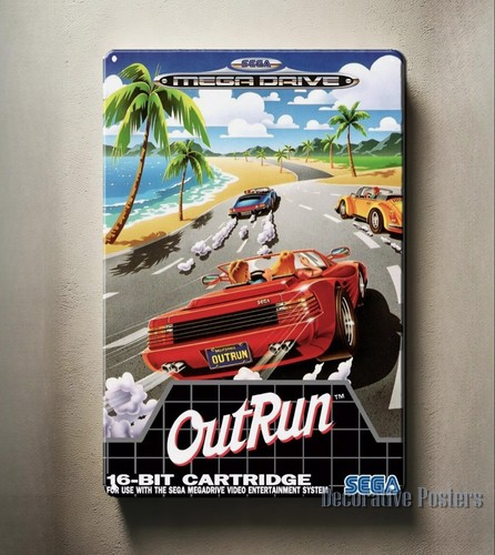 Poster Logam Game Video Retro  - Retro Gaming Videos ulasan dan harga