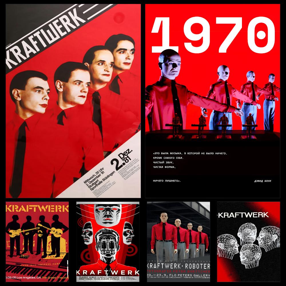 Poster Retro Kraftwerk Musik P - Retro Gaming Life ulasan dan harga