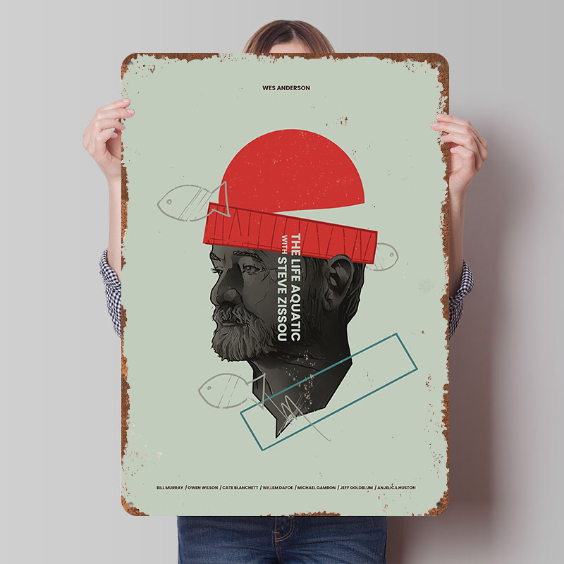 Poster Cetak The Life Aquatic  - Retro Gaming Life ulasan dan harga