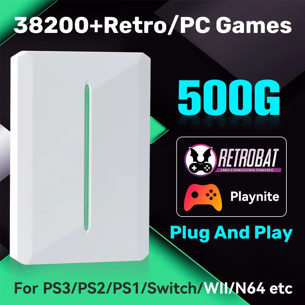 JMachen PR500G Hard Drive Game - Retro Gaming Hard Drive ulasan dan harga