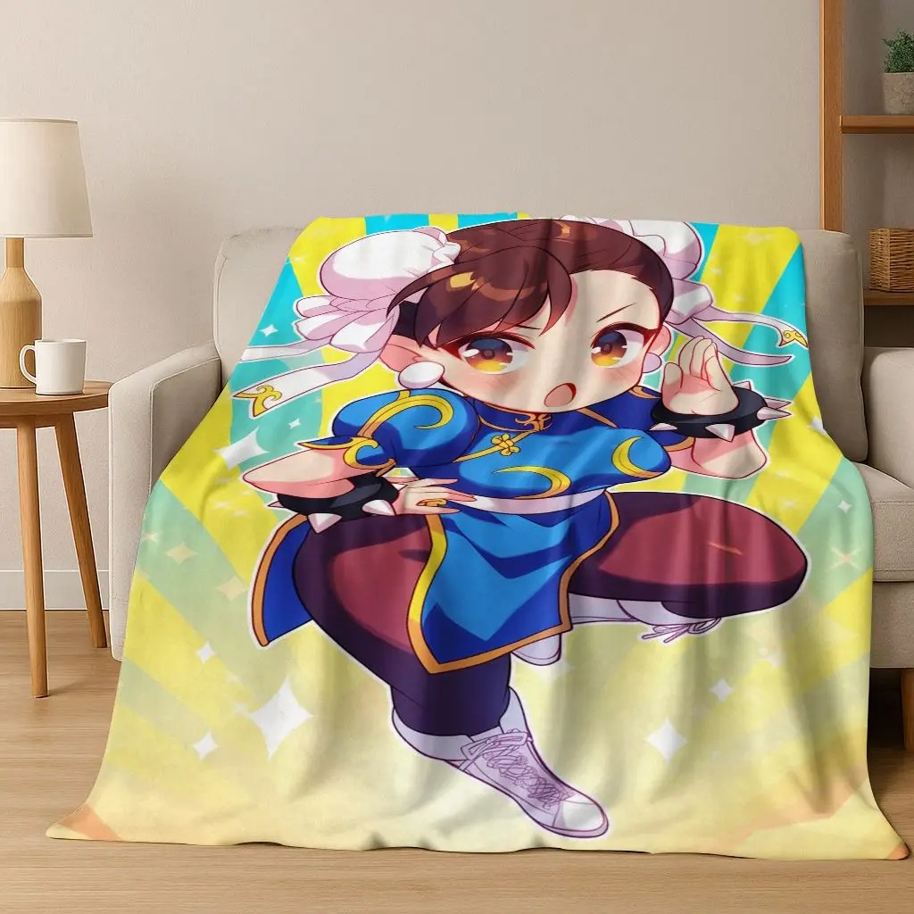 Selimut Flanel Seni Chun-Li da - Retro Gaming Lounge ulasan dan harga