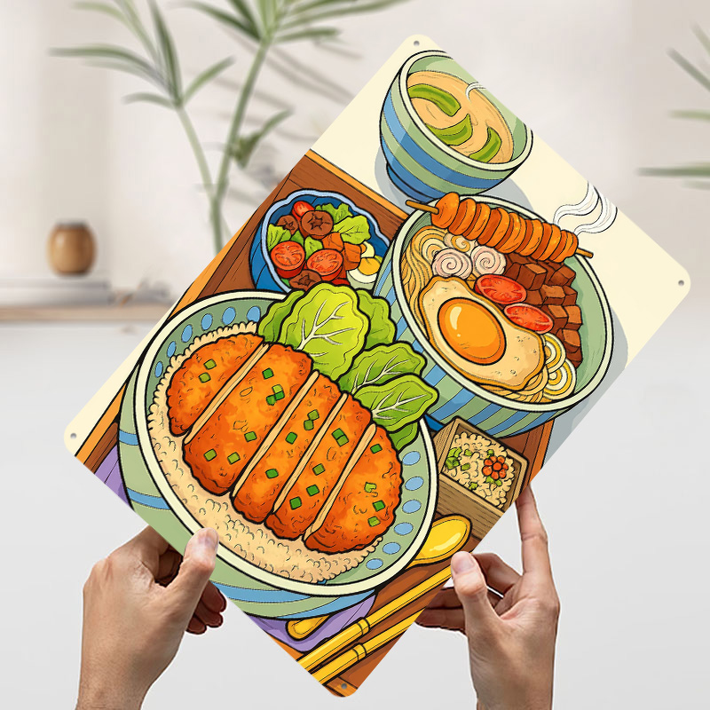 Poster Cetak Gambar Makanan Je - Retro Gaming Life ulasan dan harga