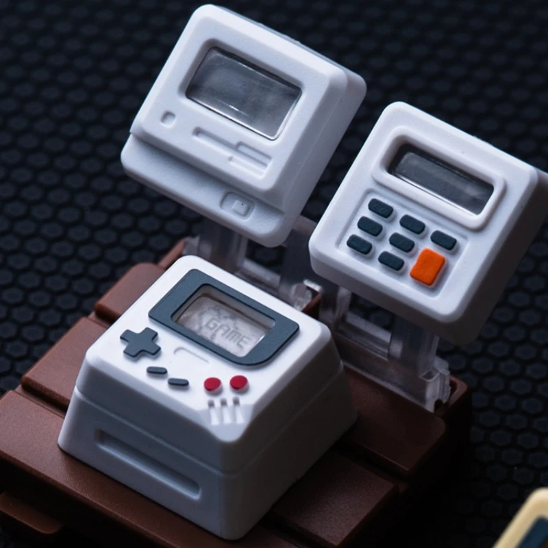 K-04 Set Keycap Retro Transpar - Retro Gaming Machine ulasan dan harga
