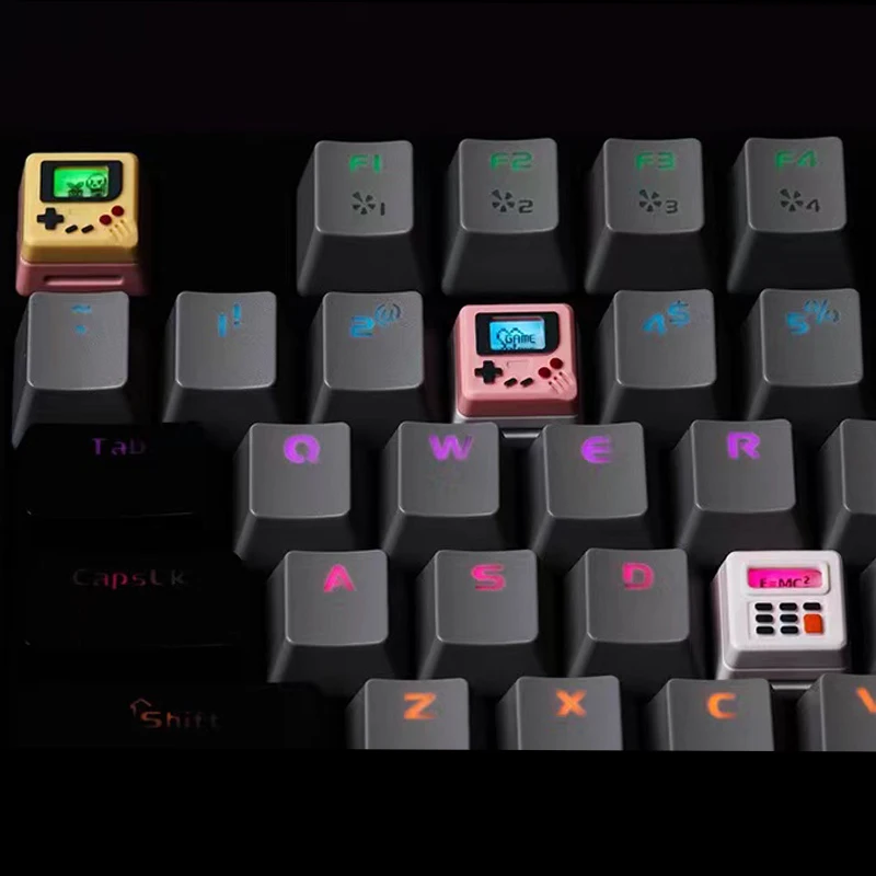 K-04 Set Keycap Retro Transpar - Retro Gaming Machine ulasan dan harga