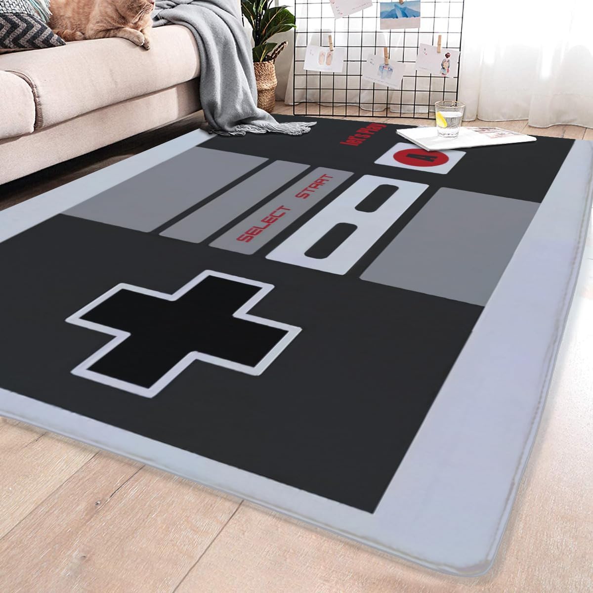 Karpet Bertema Pengontrol NES  - Retro Gaming Theme ulasan dan harga