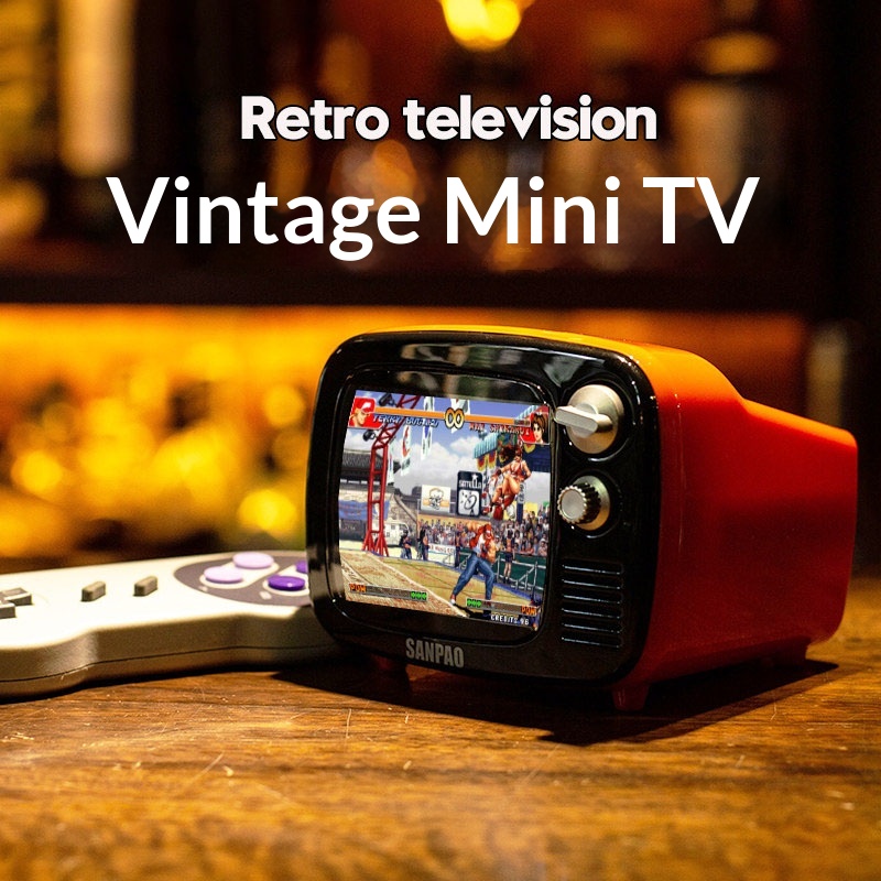 Meja TV Mini Gaming Retro deng - Retro Gaming Tv ulasan dan harga