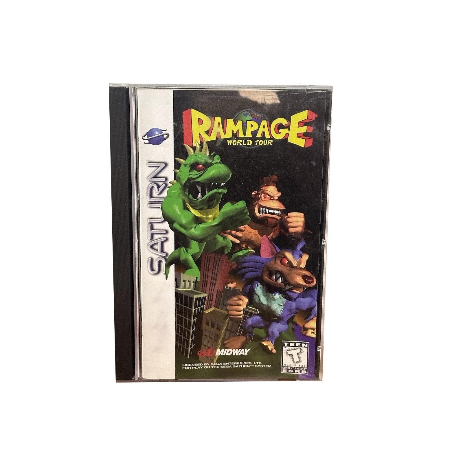Saturn Copy Disc Game Rampage  - Retro Gaming Machine ulasan dan harga