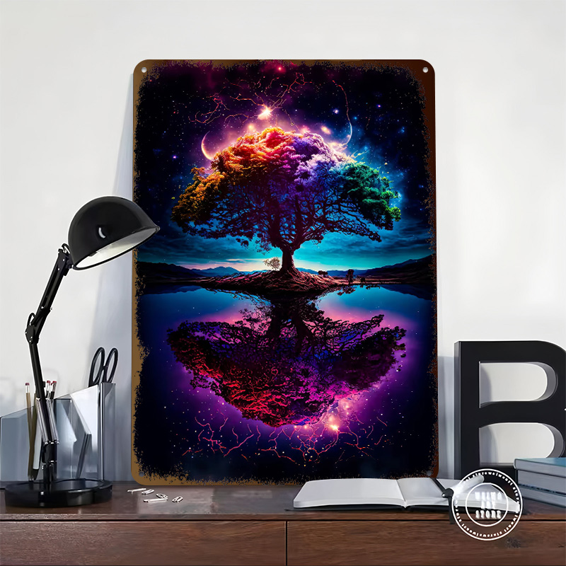 Poster Pohon Kehidupan Kosmik, - Retro Gaming Life ulasan dan harga
