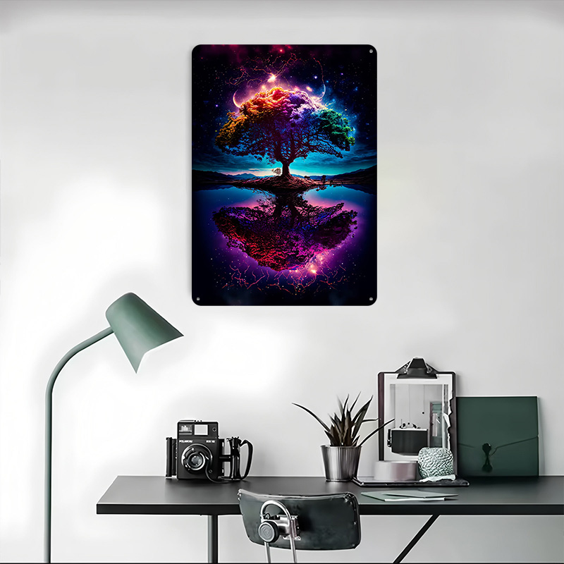 Poster Pohon Kehidupan Kosmik, - Retro Gaming Life ulasan dan harga