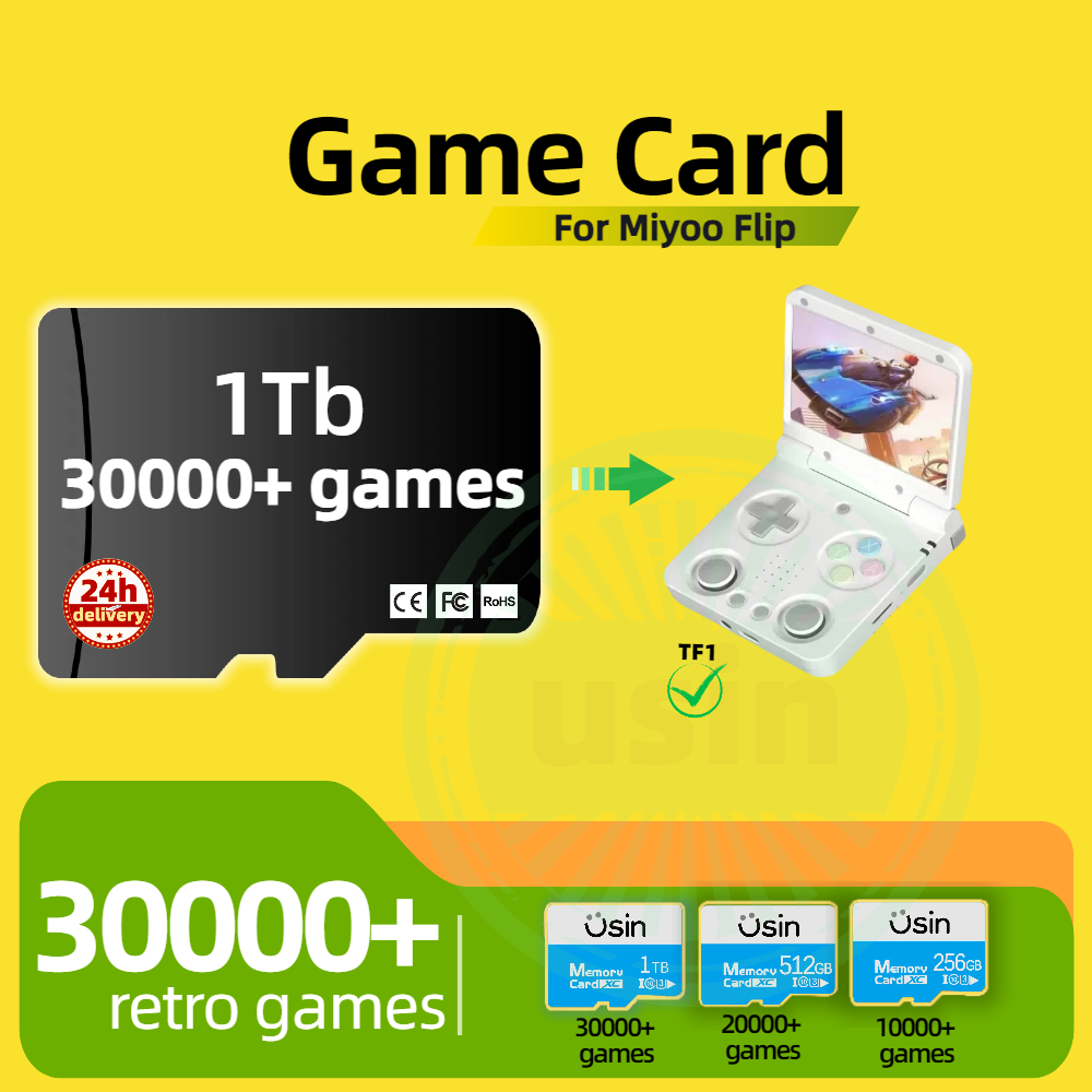 Kartu Permainan untuk Miyoo Fl - Retro Gaming Handheld Console ulasan dan harga
