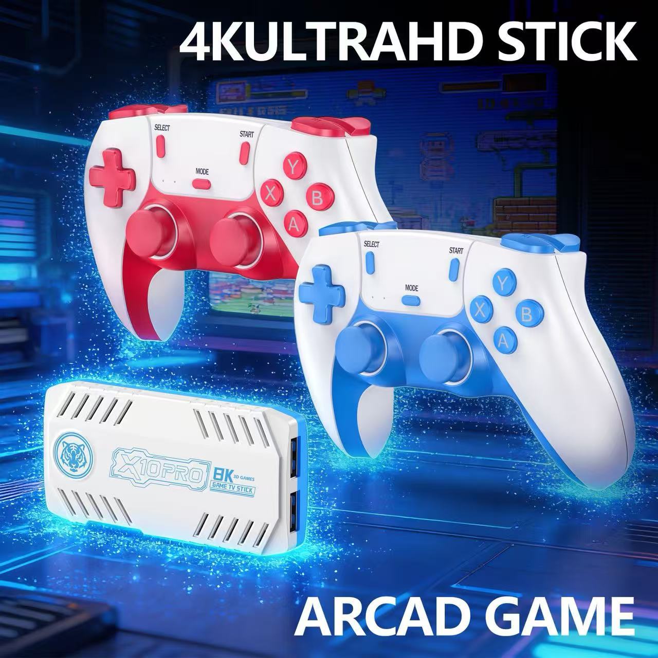 Konsol Game Genggam Retro X10  - Retro Gaming Tv ulasan dan harga