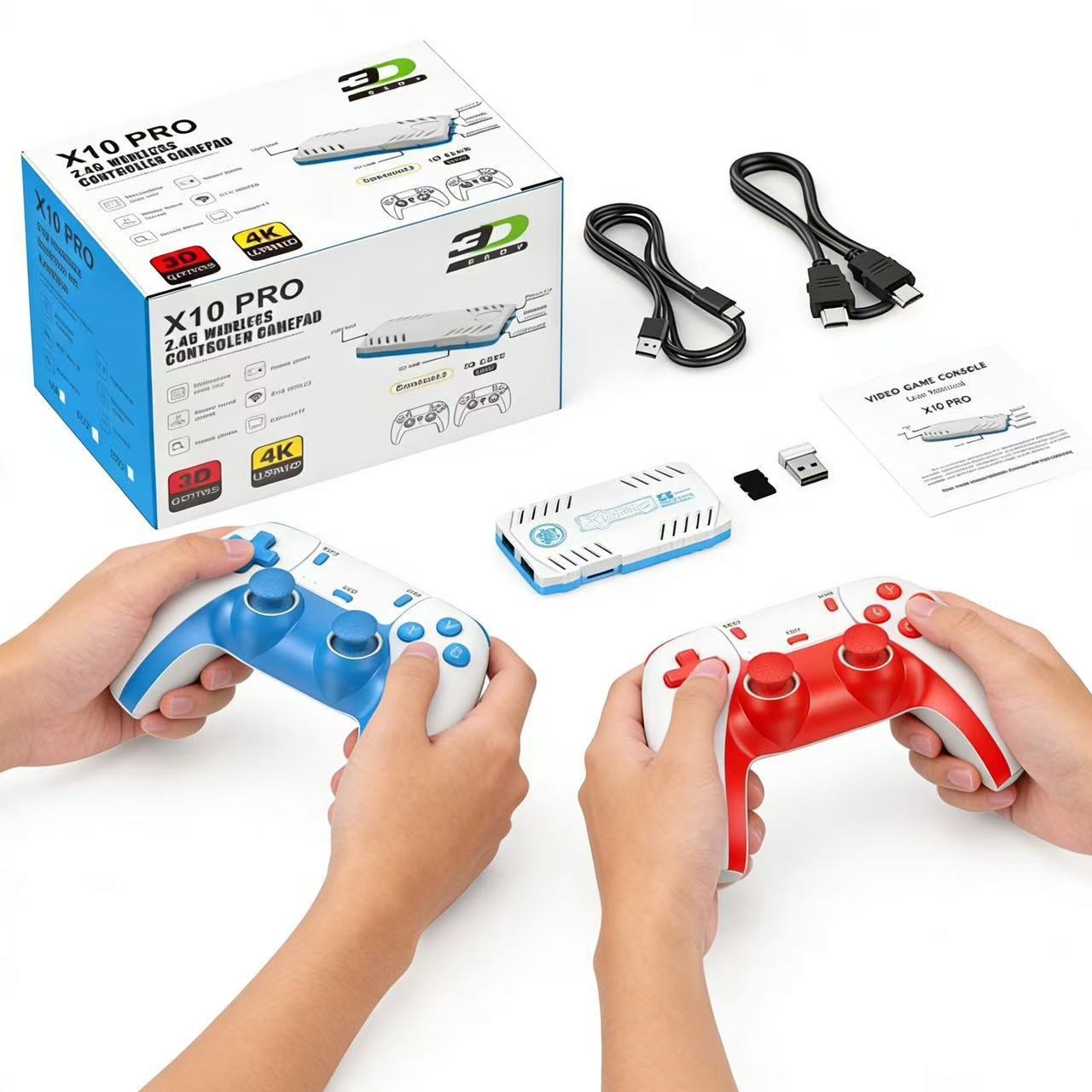 Konsol Game Genggam Retro X10  - Retro Gaming Tv ulasan dan harga
