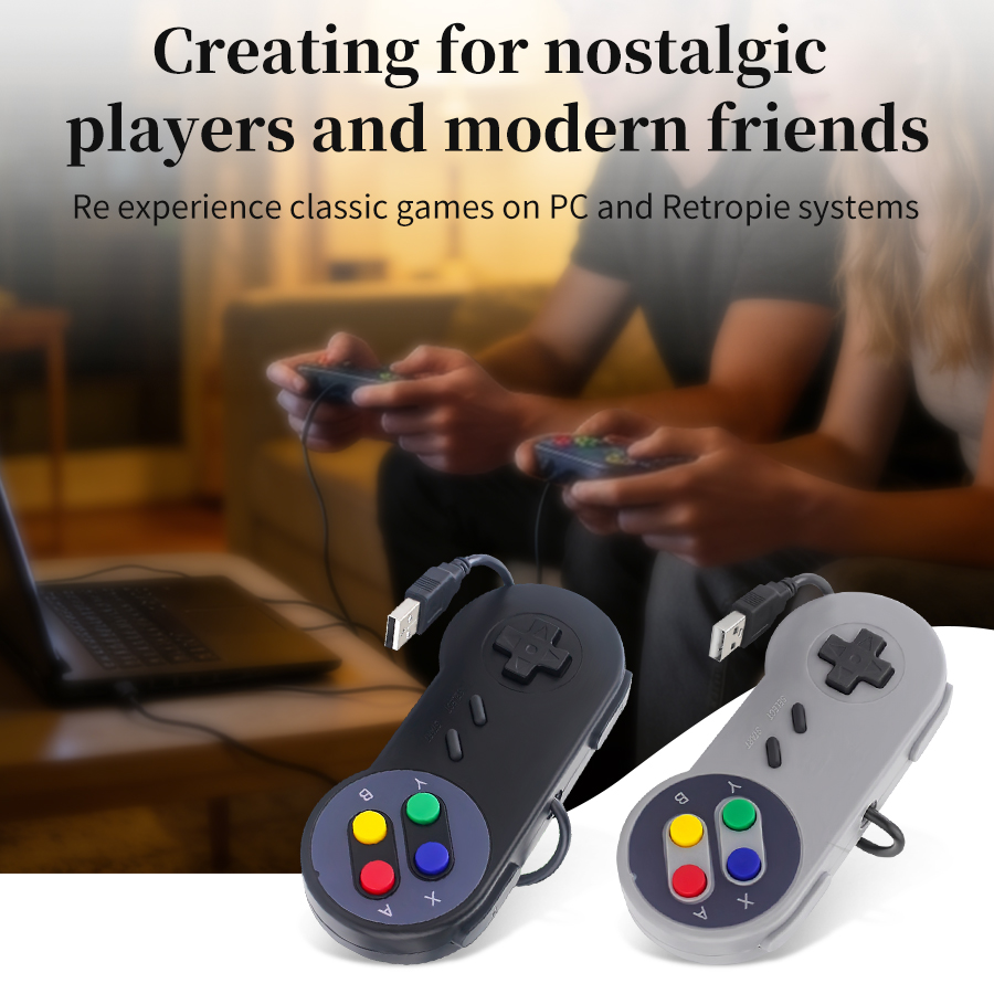 Gamepad Retro USB untuk PC NES - Retro Gaming Raspberry Pi ulasan dan harga