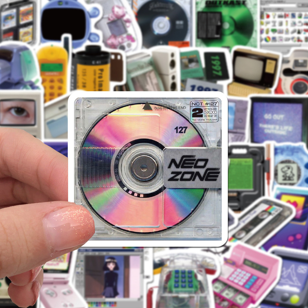 10/30/50 Buah Stiker Kartun Ko - Retro Gaming Machine ulasan dan harga