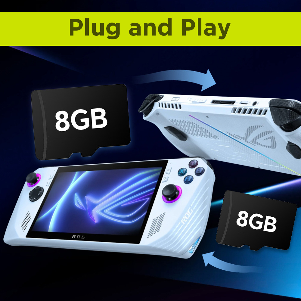 Kartu TF Game 8GB dengan 3170  - Retro Gaming Theme ulasan dan harga