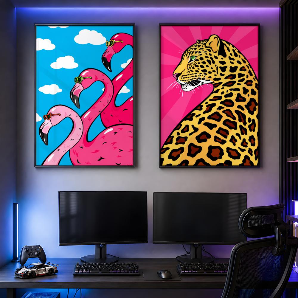 Poster Dekoratif PP Perekat Se - Retro Gaming Life ulasan dan harga