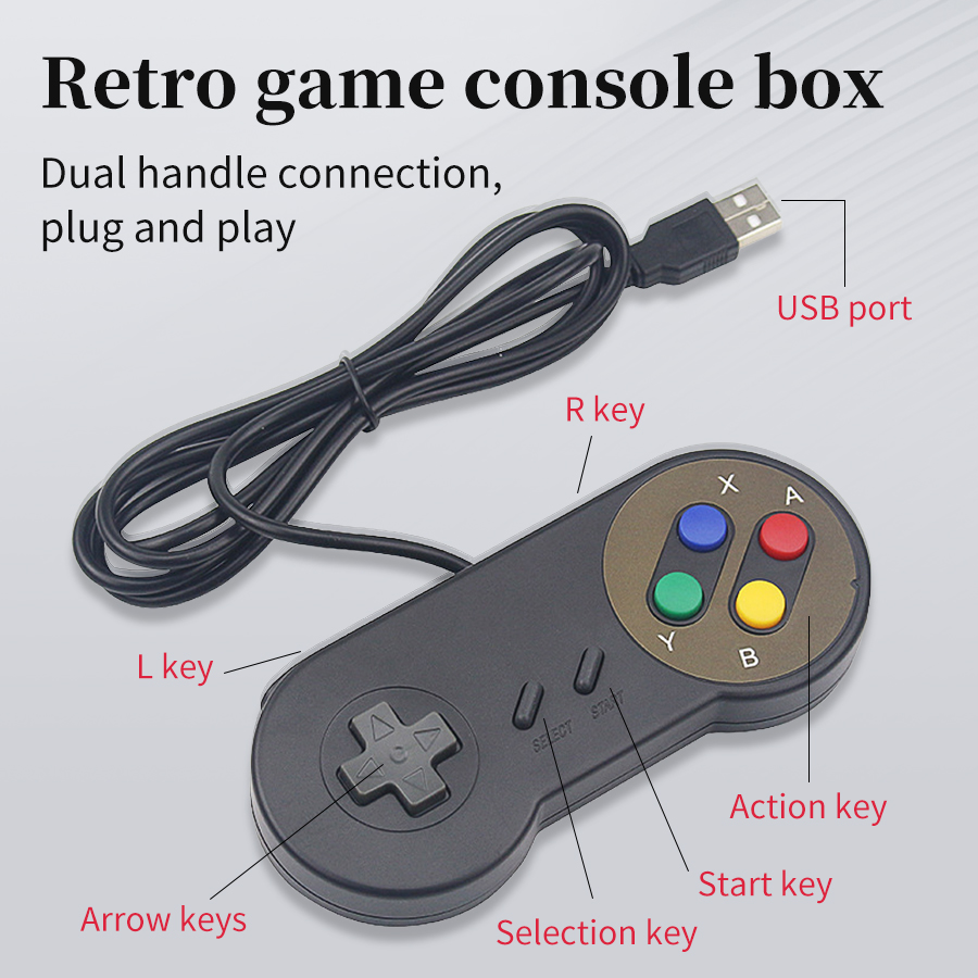 Gamepad USB Plug and Play untu - Retro Gaming Raspberry Pi ulasan dan harga